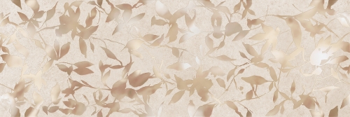 Lynora Leaf beige 25x75